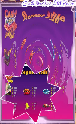 Cash machine slot
